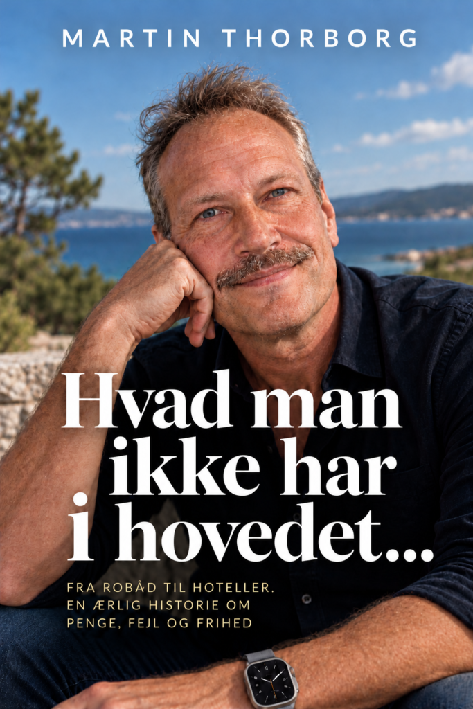 Omslaget til Martin Thorborgs bog Hvad man ikke har i hovedet…